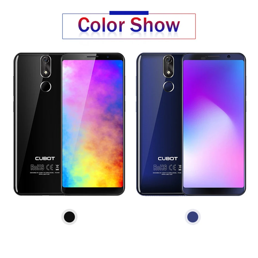 Cubot Power смартфон с 5 99 дюймовым дисплеем восьмиядерным процессором MT6763T ОЗУ 6 ГБ ПЗУ