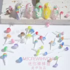 50 шт., подвески для ногтей в виде леденцов