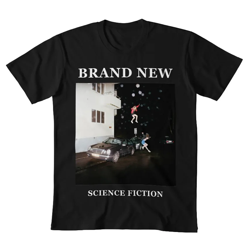 Brand New - Science Fiction T shirt brand new band science fiction rock emo post indie paramore jimmy eat world blink 182 | Мужская