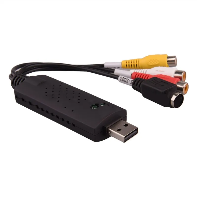 USB 2 0 Аудио Видео VHS к DVD ПК преобразователь карта захвата адаптер для Windows