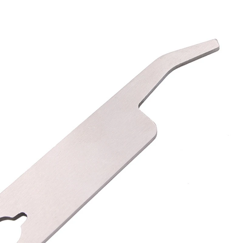 Складной скребок J-образной формы для пчеловодства из нержавеющей стали