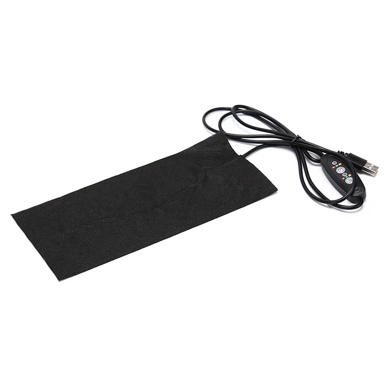 

USB Electric Heating Pad 3 Gear Adjusted Temperature DIY Thermal Vest Jacket Clothing Heated Pads