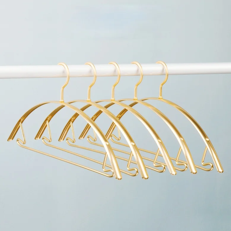 

Metal Multifunction Hangers Closet Organizer Non Slip Bridesmaid Gift Hangers Clothes Storage Perchas Wardrobe Accessories DG50Y