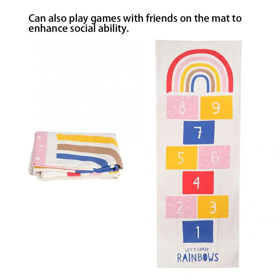 Детский игровой коврик для ползания детей Hopscotch игра одеяло ковер пол