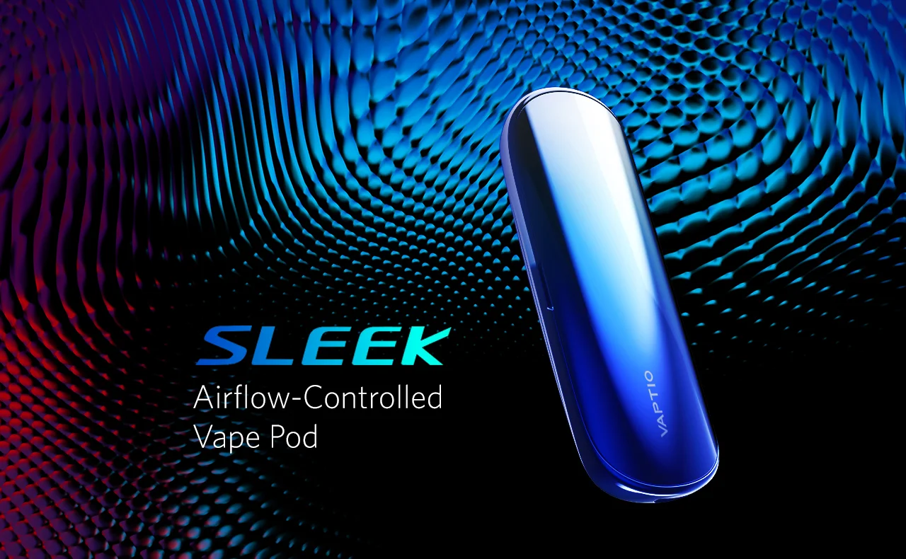 Оригинальные Vaptio Гладкий Vape pod системы комплекты электронных сигарет со свежим UI испаритель и 400 мАч встроенный аккумулятор 1,5 мл pod