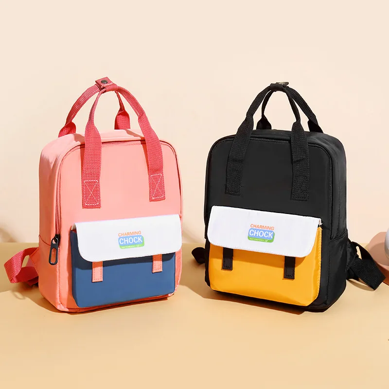 Backpack Kids Children Boys Grils Comfortable Shoulder Bag Color Fashion Cute Convinient  Light Kindergarten 1-3 year JT260002