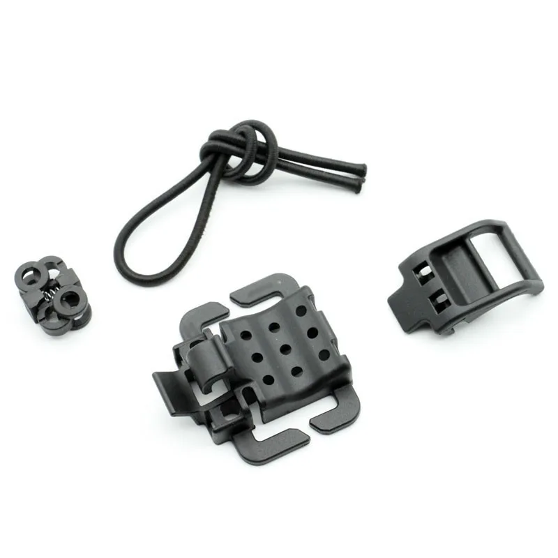 Открытый Molle пряжка для ремня зажим застежка тактический фонарик ледоруб трость
