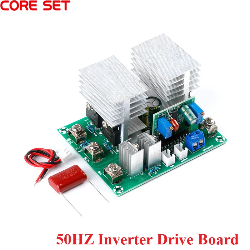 

50HZ Inverter Drive Board Single DC 12V AC 220V Transformer Bridge Quasi-sine Wave Boost Step Up Module 500W Voltage Regulator