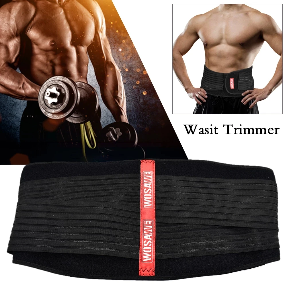 

Пояс-триммер для мужчин и женщин, обтягивающий корректор фигуры, для похудения, потери веса, поддержки живота и поясницы