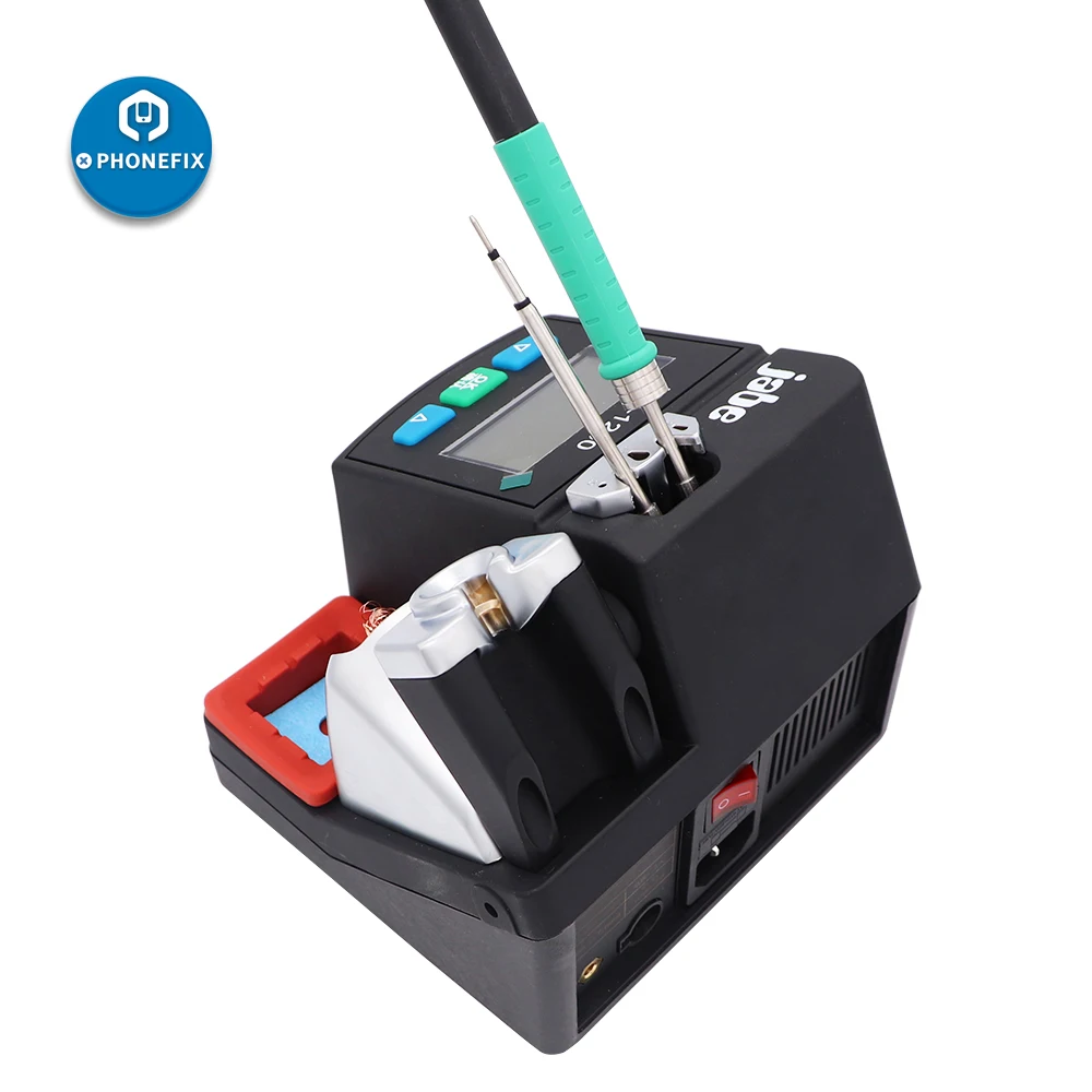 Бессвинцовая паяльная станция Jabe UD1200 для ремонта телефона 2. Быстрое нагревание