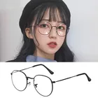 Овальные металлические очки для чтения для мужчин и женщин, пресбиопические очки с прозрачными линзами, оптические очки с диоптриями от 0 до + 4,0