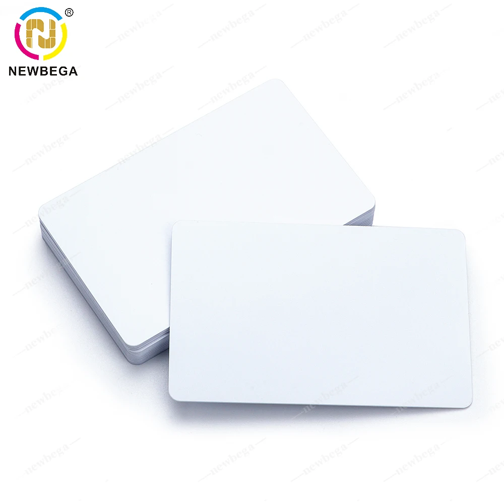 10 шт. RFID NFC карта Ntag213 HF 13 56 MHZ ПВХ простая белая для карты Zebra Evoil Datacard IDP принтер|RFID