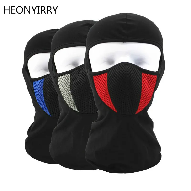 Балаклава мотоциклетная маска для мотошлема бандана-капюшон лыжная на все лицо