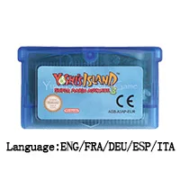 EU 32 бит видеоигры картридж Консоли Карты Mari серии США/ЕС Версия для nintendo GBA - Color: EU