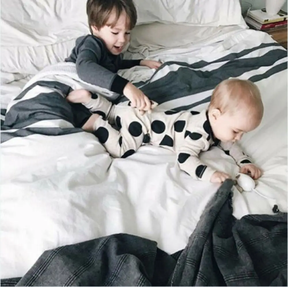 Комбинезон для новорожденных мальчиков и девочек хлопковый комбинезон одежда