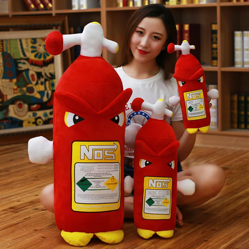 

Zqswkl 38/50/80cm fire extinguisher doll pillow plush toy soft toys for children birthday gift large stuffed toys pillow