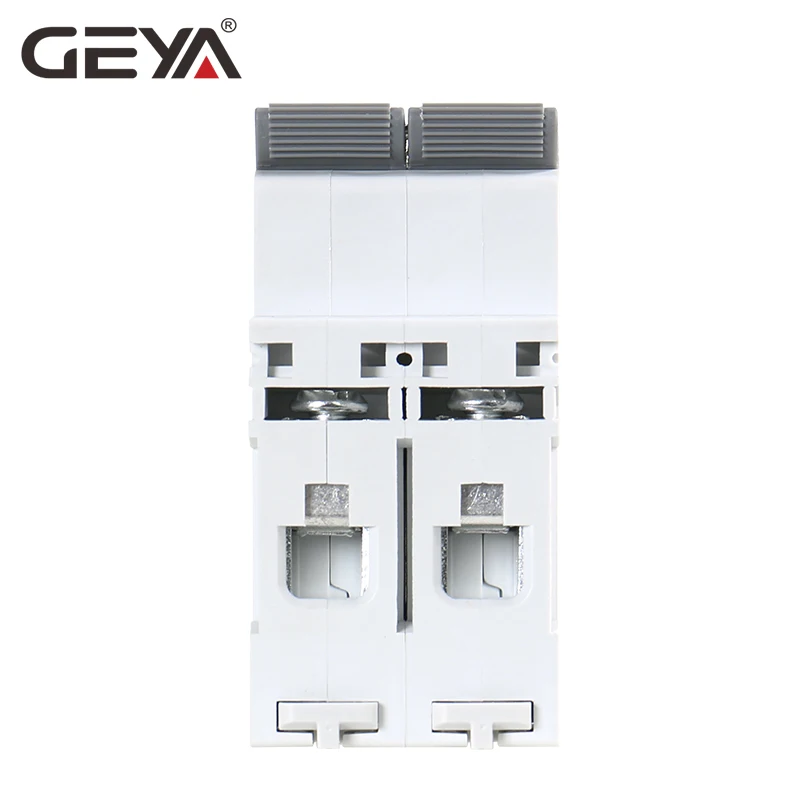 GEYA Din Rail DC MCB 6KA 2P 500V Мини автоматический Выключатель 6A 10A 16A 20A 25A 32A 40A 50A
