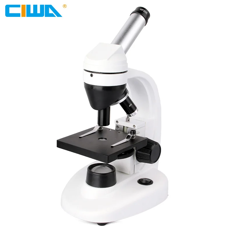 Биологический монокулярный бинокль 1600x HD зеркальный микроскоп для студентов