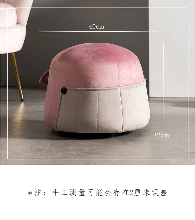 Plywood small stool children's round shoe changing sofa foot low household |