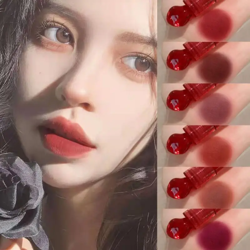

Velvet Matte Lip Glaze Long-lasting Lipstick Non-marking Lip Gloss Non-fading Non-stick Cup Lip Mud Cream TSLM1