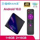 ТВ-приставка H96 Mini V8, Android 10,0, RK3328A, 4K, 3D медиаплеер, 2160P, 1080P, до 60 кадров в секунду, видеодекодер H96mini