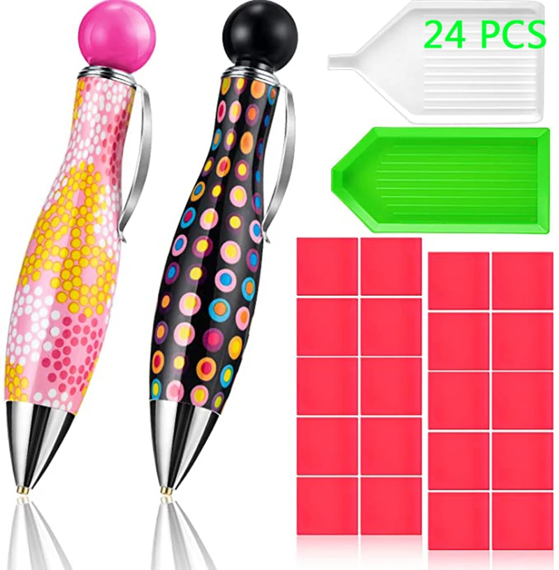 Diamond Painting Bowling Ball Point  Pen  Plate Wax Mud  Embroidery Accessories  Cross Stitch Tool Kit Hand Made 5D Diy