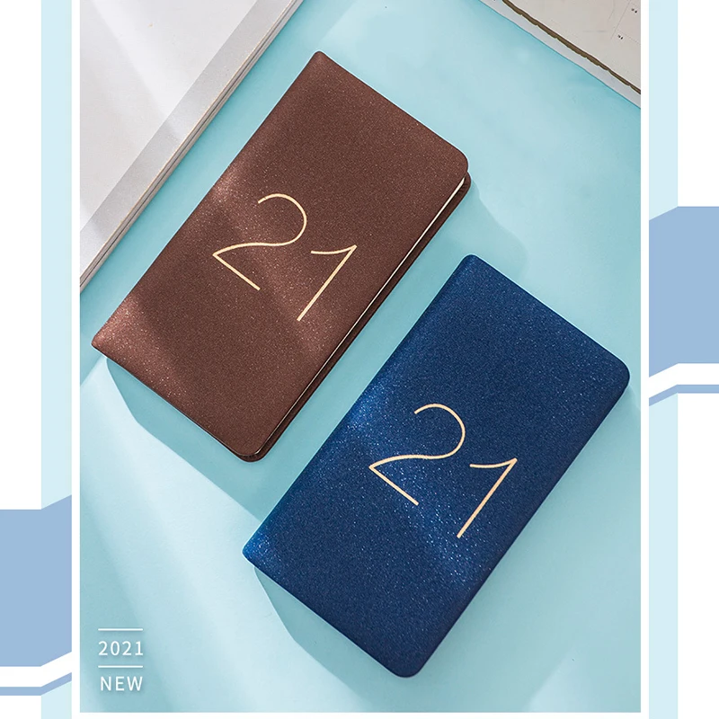 

Agendas 2021 Planner Organizer A5 Diary Notebook Monthly Weekly Journal Note Book Personal Business Travel Plan Notepad Schedule