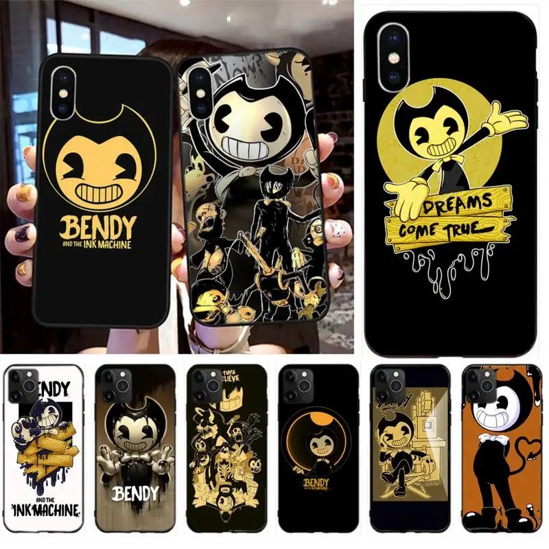 

Bendy The Ink Machine Phone Case For Iphone 6 6s 7 8 Plus XR X XS XSmax 11 12 Pro Mini Max