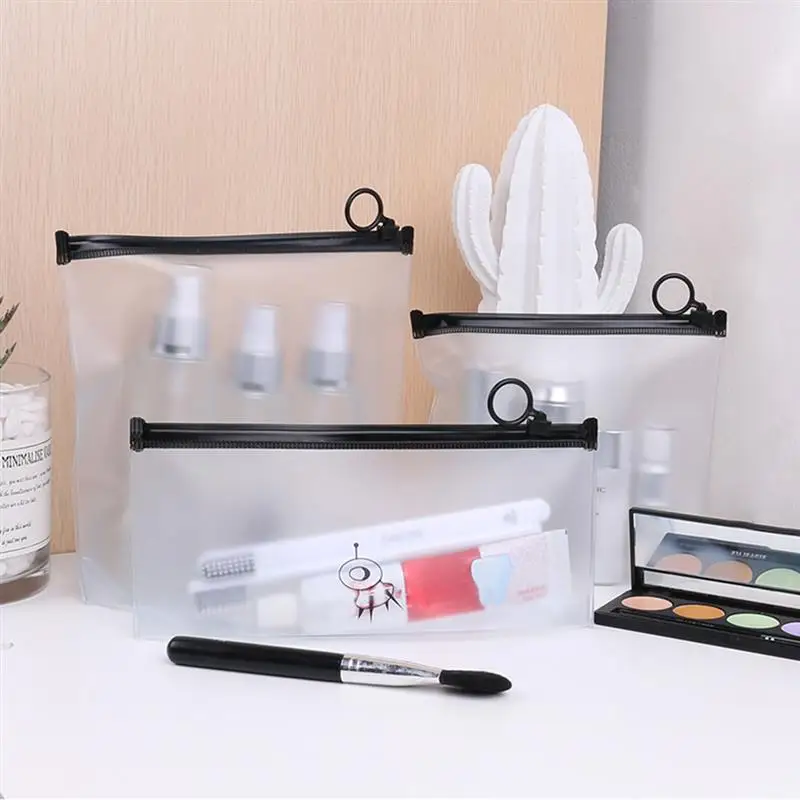 Сумка для косметики coofit водонепроницаемая прозрачная из ПВХ 3 шт. | Багаж и сумки