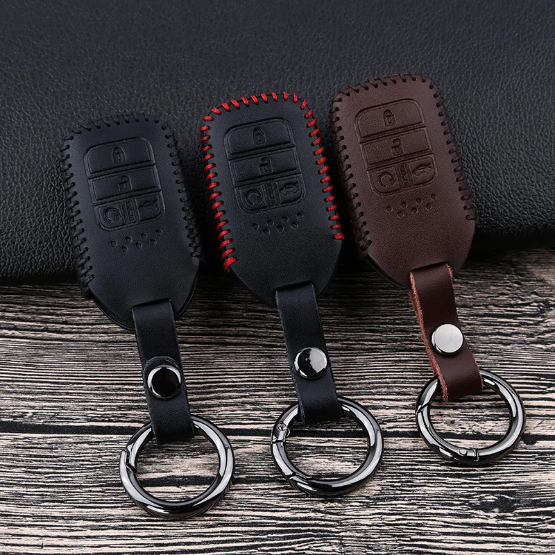 Кожаный чехол для автомобильного пульта дистанционного управления Honda Accord Civic 2017