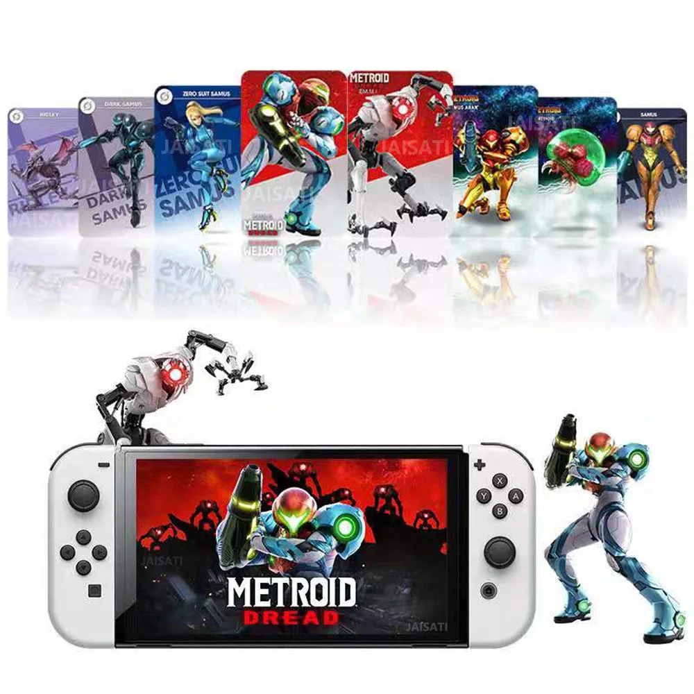 Metroid Dread samus returns amiiboen card METROID 5 Samus Aran E.M.M.I amxxbo NFC for NS Switch | Безопасность и защита