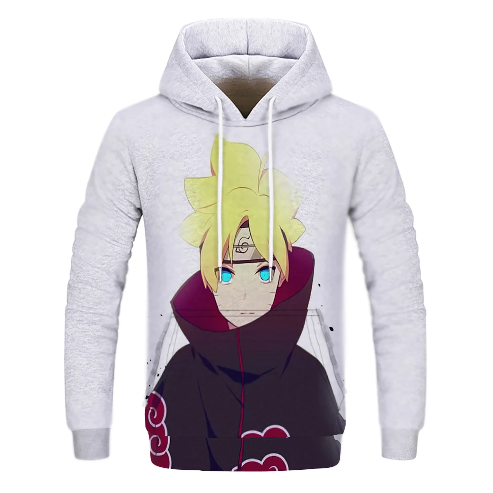 

2021 New Anime Hoodie Men's Street Style Cartoon Pullover Fashion Autumn And Winter Hip-Hop Hoodie Casual Sports Pullover Hoodie