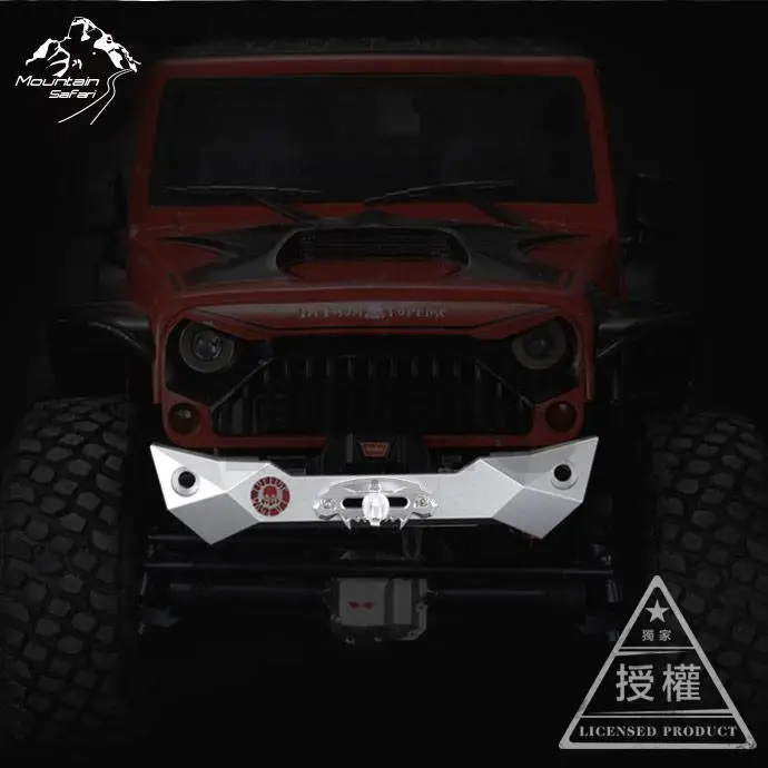 MS 1:10 IM FBOM TOPFIRE Predator II JEEP Wrangler AXIAL SCX10 модифицированный передний бампер|Детали и
