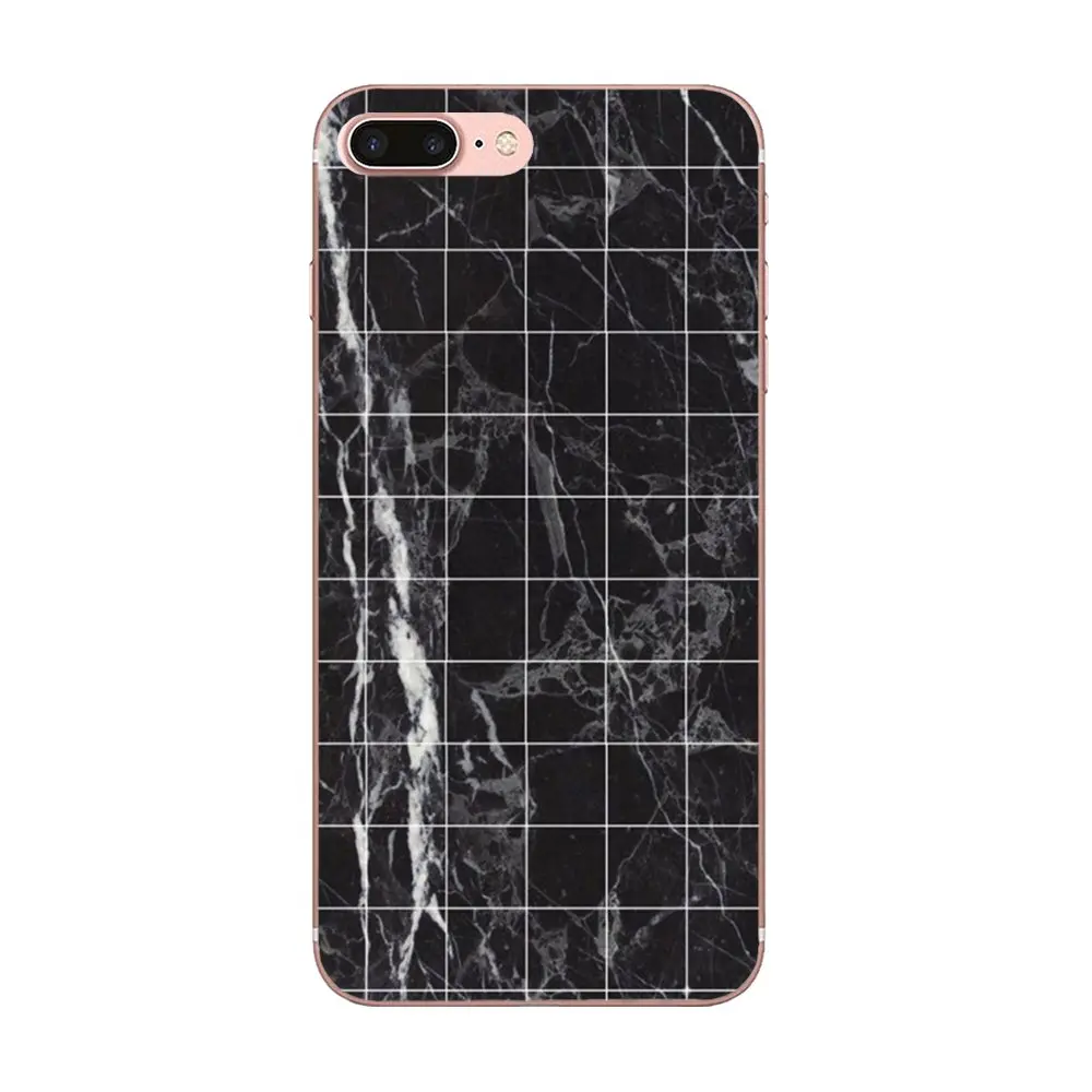 Модный Гибридный чехол в стиле ретро с черно-белой сеткой для samsung Galaxy Note 5 8 9 S3 S4 S5