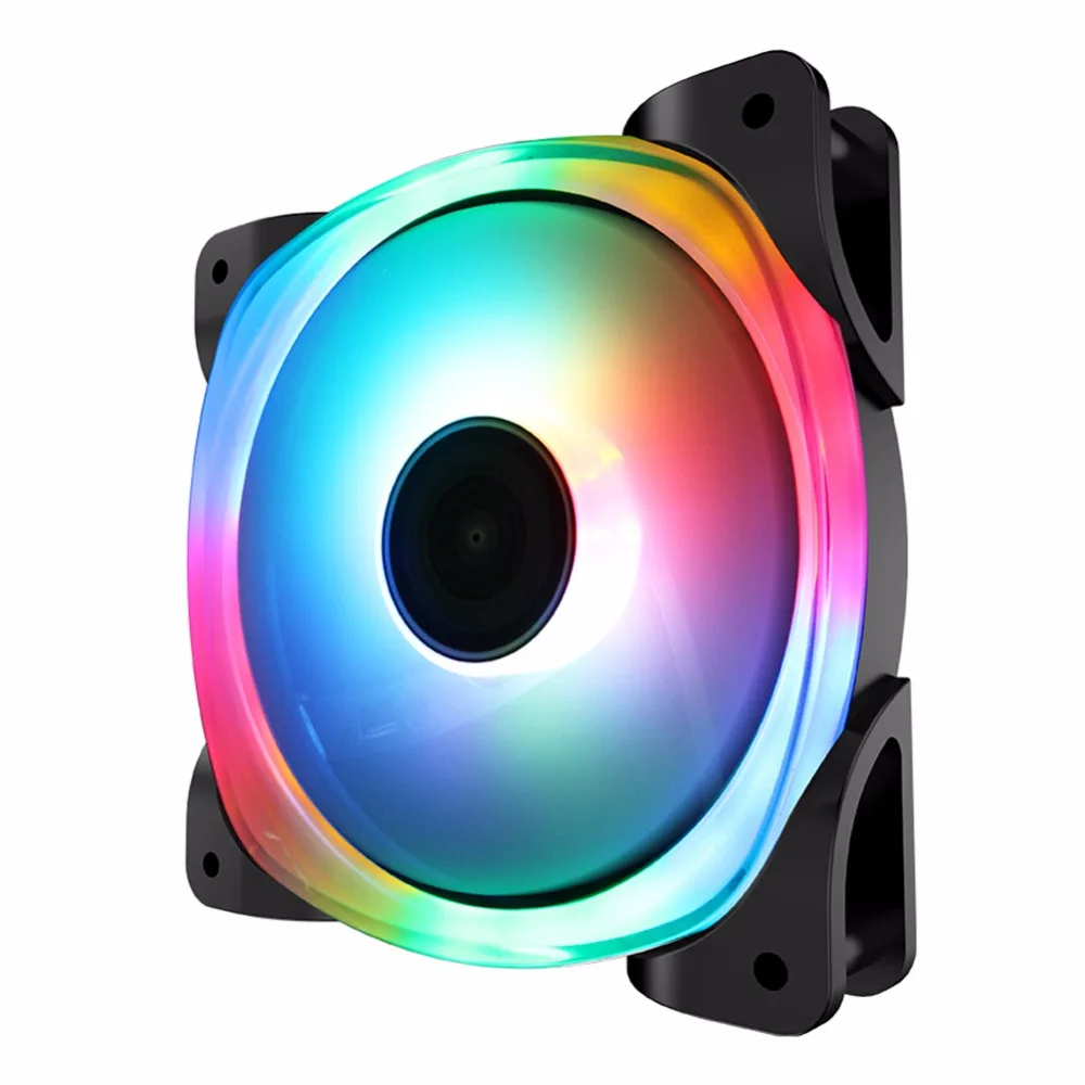 Jonsbo FR-701 34 RGB светодиодный светильник Вентилятор охлаждения DC 12 В чехол для ПК радиатор вентилятор с жидкостным подшипником кулер для компьютера Funs