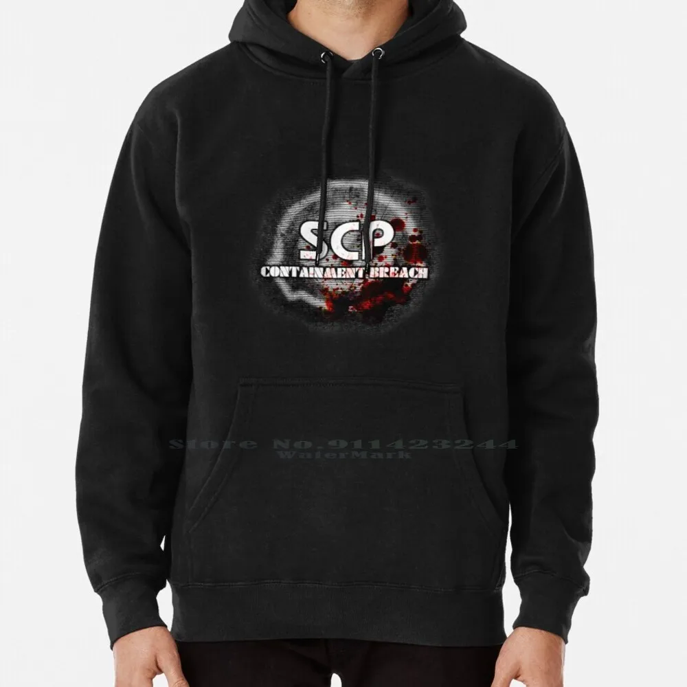 

Scp Containment Breach Logo Hoodie Sweater 6xl Cotton Artifact Science Fiction Scp Foundation Bright Keter Euclid Safe Logo