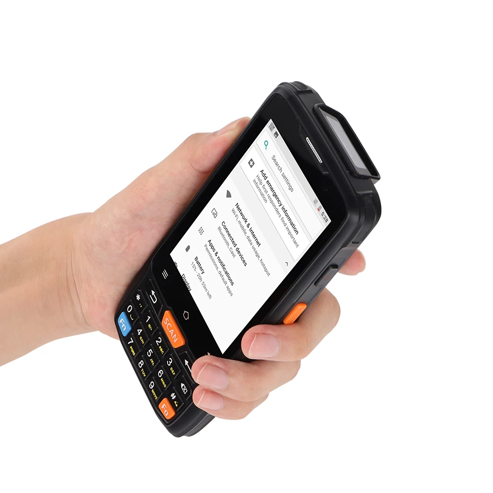 CARIBE 1D Android PDA сканер штрих-кода промышленный сборщик мобильных данных 4G NFC |