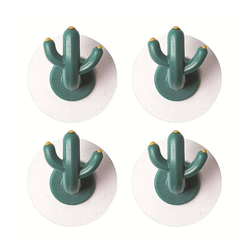 ABS кактус форменные крючки самоклеющиеся стеллажи для одежды держатель ключей