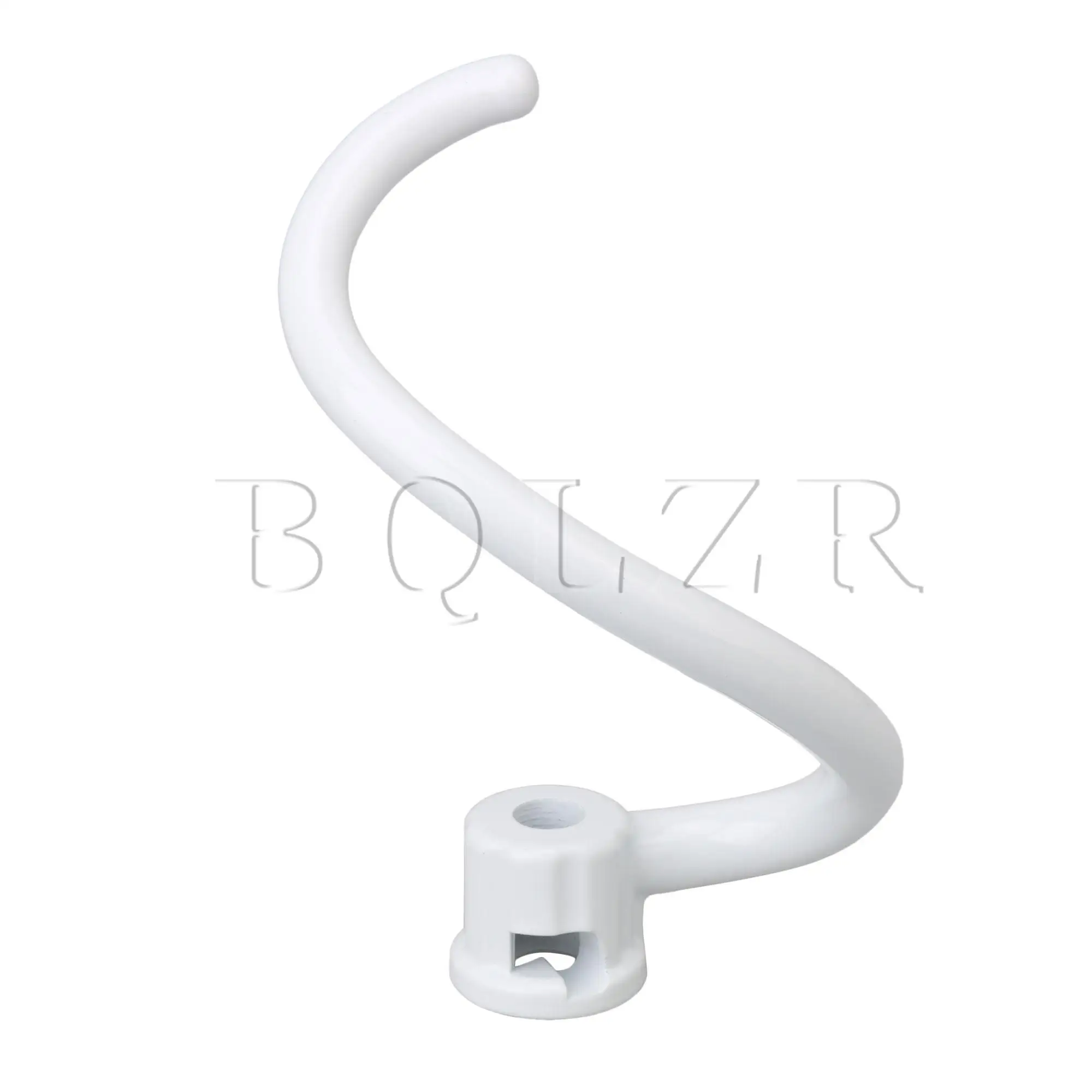 

BQLZR White Spiral Coated Dough Hook KV25G0X Replacement for KitchenAid 5-6QT