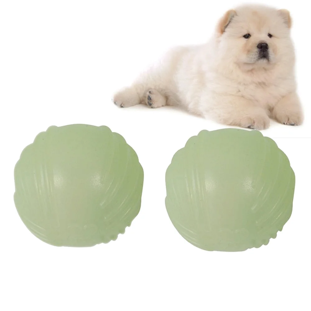

2pcs Pet Elastic Luminous Training Biting Resistance for Puppy Cat Pet Supplies