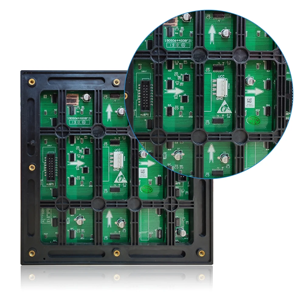 P6 открытый полноцветный светодиодный модуль дисплея SMD2727 экран 1/8 scan 192*192 мм 32*32
