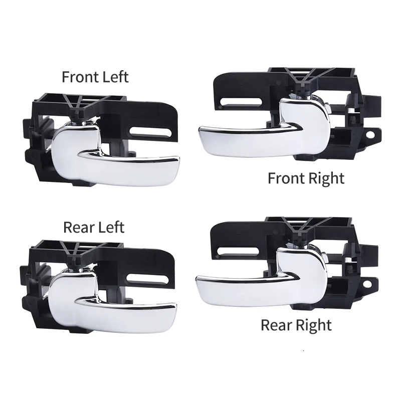 4 шт. передняя/задняя левая/правая дверная ручка Автомобильная внутренняя 80670 JD00E