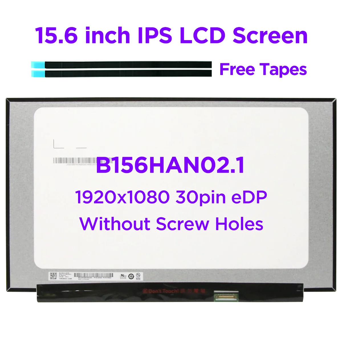 15 6 дюймовый ЖК экран для ноутбука B156HAN02.1 подходит женской модели Lenovo LP156WFC SPD1 3 15ARE
