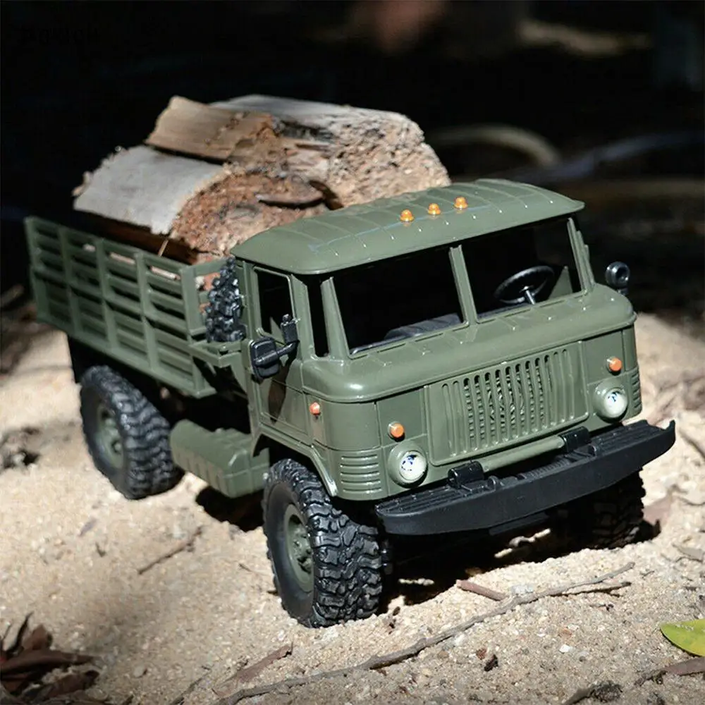 Pokich RC автомобиль 1/16 пульт дистанционного управления военный грузовик 4 колеса Land