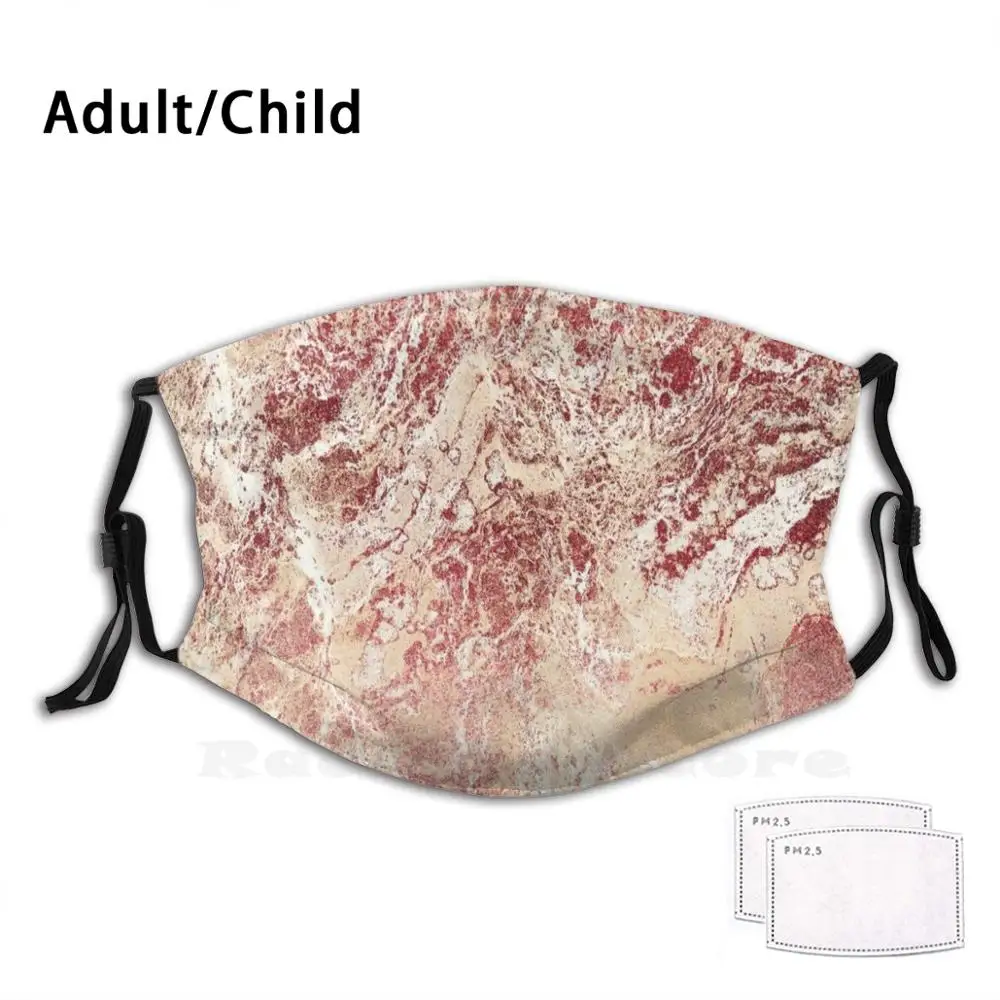 

Rose Gold Glitter Effect Marble By Moose Disco Print Washable Filter Anti Dust Mouth Mask Moose Disco Moosedisco Rose Marble