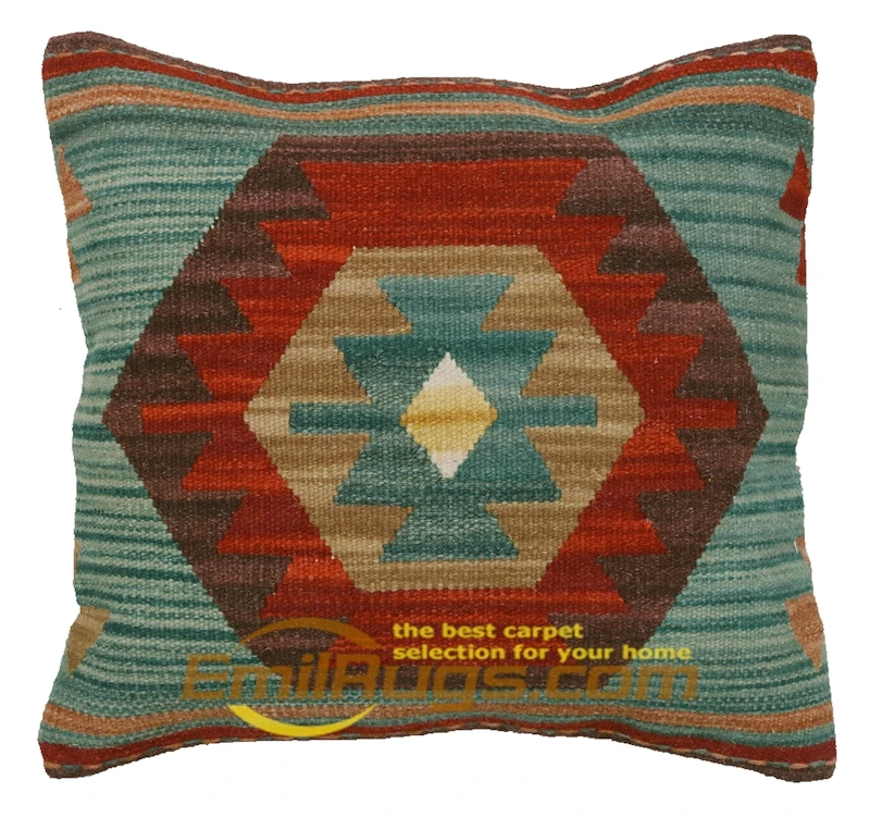pillow case 60x60 Handmade Kilim Diy Craft Gift Hand Woven Wool Varies Gorgeou Woolen Decorative