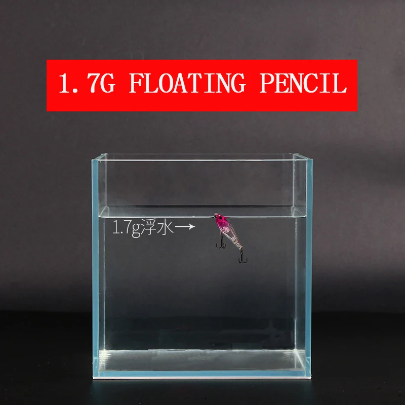 1 7 г/4 3 см плавающая рыба мини Карандаш жесткие приманки Realis искусственная