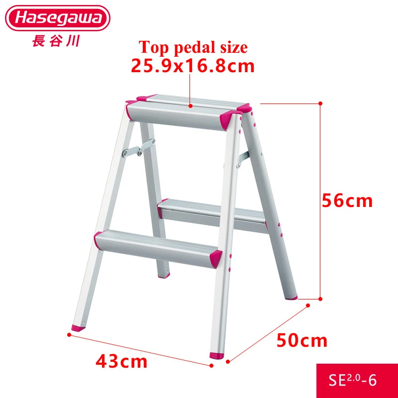 Двухсторонняя многофункциональная легкая алюминиевая Нескользящая Складная