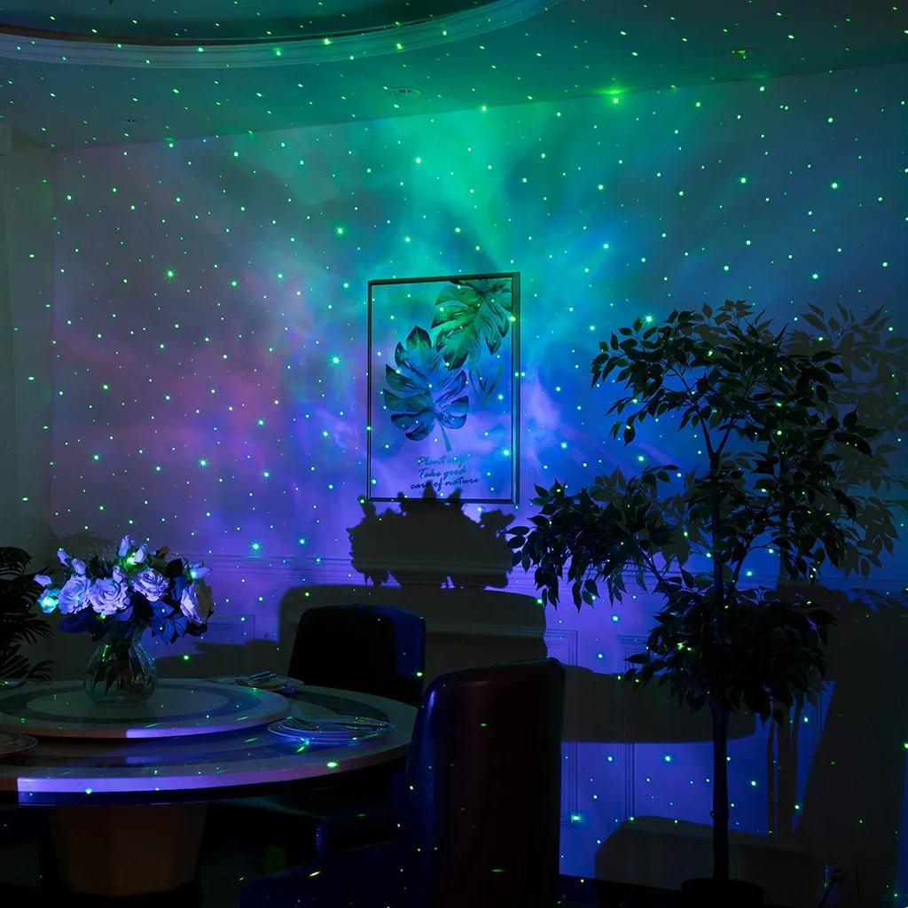 Проектор звездный 8 режимов галактика со светодиодом туманность облако Звездный