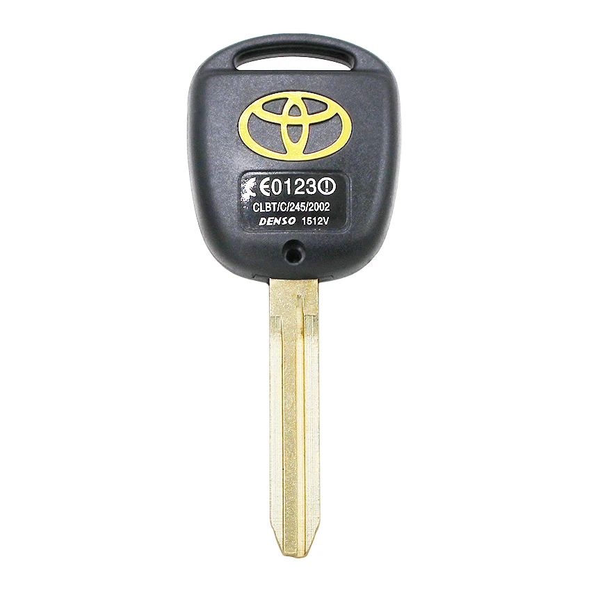 Распродажа! 50 шт. 2 кнопки дистанционного ключа чехол Fob для Prado Tarago Camry Corolla пустой